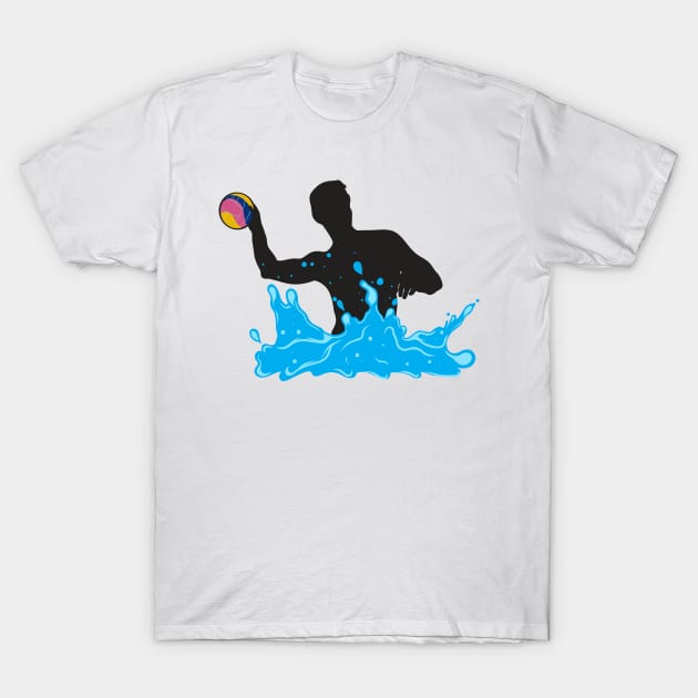 Water polo Funny T-Shirt by Dr_Squirrel